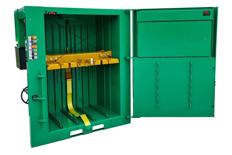 Compattatore per rifiuti lh300 verde